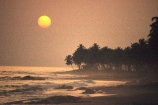 african;silhouette;sunset;sunrise;ocean;sea;atlantic;elmina;ghana;ghanain;west-africa;sahel;light;sun-;palm-tree;palm-trees;beach;beaches;waves