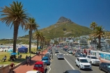 Africa;beach;beaches;Camps-Bay;Cape-Peninsula;Cape-Town;palm;palm-tree;palm-trees;palms;people;person;Republic-of-South-Africa;South-Africa;South-African-Republic;Southern-Africa;summer;traffic;Victoria-Rd;Victoria-Road;Western-Cape;Western-Cape-Province