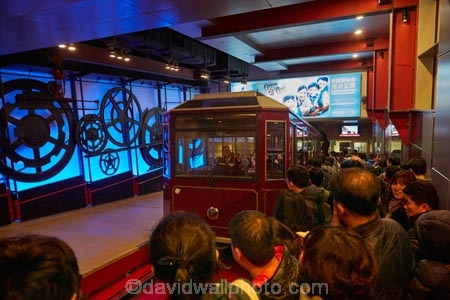 Asia;China;H.K.;historic-transport;HK;Hong-Kong;Hong-Kong-Island;Hong-Kong-Special-Administrative-Region-of-the-Peoples-Republic;Peak-Tram;people;Peoples-Republic-of-China;person;queue;queueing;queues;queuing;The-Peak-Tram;tourism;tourist;tourists;tram;trams;transport;transportation;Victoria-Peak;Victoria-Pk