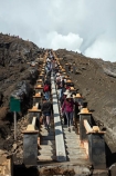 Java;Indonesia;Asia;South-East-Asia;Southeast-Asia;Mt-Bromo;Gunung-Bromo;Bromo;Mount-Bromo;steam;steaming;smoke;smoking;tourist;tourists;tourism;people;cinder-cone;scoria-cone;stairs;stairway;stairways;East-Java