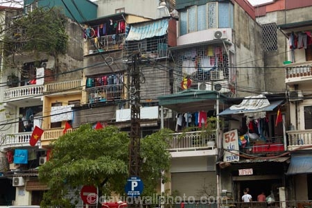 accommodation;apartment;apartments;Asia;Asian;cities;city;cityscape;cityscapes;condo;condominium;condominiums;condos;Hanoi;homes;houses;residential;residential-apartment;residential-apartments;residential-building;residential-buildings;South-East-Asia;Southeast-Asia;street;street-scene;street-scenes;streets;Vietnam;Vietnamese;washing