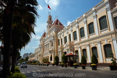 Asia;Asian;building;buildings;cities;city;clock-tower;clock-towers;clocktower;clocktowers;District-1;District-One;H.C.M.-City;H-ChÃ­-Minh;HCM;HCM-City;heritage;historic;historic-building;historic-buildings;historical;historical-building;historical-buildings;history;Ho-Chi-Minh;Ho-Chi-Minh-City;Ho-Chi-Minh-City-Hall;Ho-Chi-Minh-City-Peoples-Committee-Head-office;Hotel-de-Ville;Hotel-de-Ville-de-Saigon;HÃ´tel-de-Ville;HÃ´tel-de-Ville-de-SaÃ¯gon;old;Peoples-Committee-Building;Peoples-Committee-Headquarters;Peoples-Committee-HQ;Saigon;Saigon-City-Hall;South-East-Asia;Southeast-Asia;street;street-scene;street-scenes;streets;tradition;traditional;Vietnam;Vietnamese