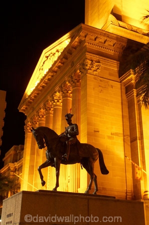 architecture;art-galleries;art-gallery;australasia;Australia;australian;Brisbane;building;buildings;c.b.d.;cbd;central-business-district;City-Hall;colonial;column;columns;facade;facades;floodlighting;floodlit;historic;historical;horse;horses;illuminate;illuminated;Italian-renaissance;King-George-Square;museum;museums;night;night-time;Queensland;statue;statues;town-hall;town-halls