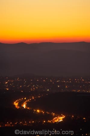 A.C.T.;ACT;Australia;Australian-Capital-Territory;Canberra;Canberra-City;capital;capitals;city;dusk;evening;Mount-Ainslie;Mt-Ainslie;Mt.-Ainslie;nightfall;orange;sky;sunset;sunsets;twilight