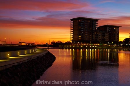 apartment;apartments;Australasian;Australia;Australian;Darwin;Darwin-Waterfront;Darwin-Waterfront-Precinct;dusk;evening;N.T.;nightfall;Northern-Territory;NT;orange;residential;residential-apartment;residential-apartments;residential-building;residential-buildings;sky;sunset;sunsets;Top-End;twilight;Wharf-One
