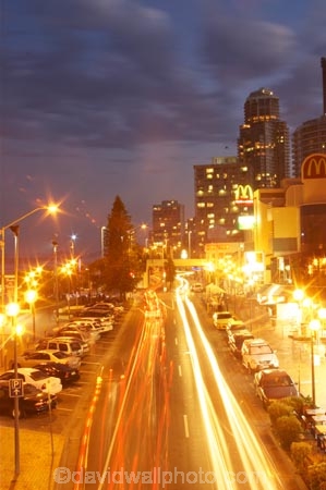 australasia;Australia;dark;esplanade;Gold-Coast;holiday;holidays;light;lights;night;night-life;night-time;night_life;night_time;nightlife;Queensland;Surfers-Paradise;tourism;traffic;travel;vacation;vacations