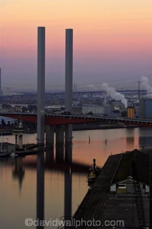 australasia;australia;australian;bolt-bridge;Bolte-Bridge;bridge;bridges;city-link;dark;Docklands;dusk;evening;melbourne;night;night_time;pier;reflection;reflections;span;spans;twilight;victoria;victoria-harbor;victoria-harbour;western-link;yarra-river