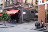 alley;alleys;alleyway;alleyways;Australia;back-street;back-streets;cafe;cafes;lane;lanes;Little-Bourke-St;Little-Bourke-Street;Melbourne;motorbike;motorbikes;motorcycle;motorcycles;motorscooter;motorscooters;restaurant;restaurants;Scooter;scooters;Soft-Belly;Softbelly;street-scene;street-scenes;VIC;Victoria;Warburton-Alley;Warburton-Lane