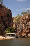 Australasia;Australia;beach;bluff;bluffs;boat;boats;canyon;canyons;cliff;cliffs;gorge;gorges;Katherine;Katherine-Gorge;Katherine-Gorge-National-Park;Katherine-River;launch;launches;N.T.;national-park;national-parks;Nitmiluk-N.P.;Nitmiluk-National-Park;Nitmiluk-NP;Northern-Territory;NT;river;rivers;Top-End;tour-boat;tour-boats;tourism;tourist;tourist-boat;tourist-boats;water