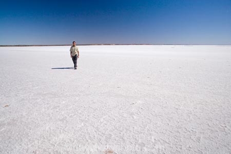 adventure;adventurous;alkalii-flat;alone;arid;Australasia;Australasian;Australia;Australian;Australian-Desert;Australian-Deserts;Australian-Outback;back-country;backcountry;basin;blue;bright;bright-white;dazzle;dazzling;Desert;deserts;desolate;dry-lake;dry-lakes;endorheric;endorheric-basin;endorheric-basins;endorheric-lake;extreme;flat;geography;glare;glary;hostile;isolated;lake;lake-bed;lake-beds;Lake-Hart;lakes;man;Outback;pan;pans;people;person;playa;playas;red-centre;remote;S.A.;SA;sabkha;saline;salt;salt-crust;salt-lake;salt-lakes;salt-pan;salt-pans;salt_pan;salt_pans;saltpan;saltpans;salty;solitary;solitude;solo;South-Australia;Stuart-Highway;walk;walking;white;Woomera-Prohibited-Area