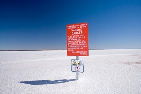 alkalii-flat;arid;Australasia;Australasian;Australia;Australian;Australian-Desert;Australian-Deserts;Australian-Outback;back-country;backcountry;basin;blue;bright;bright-white;danger;danger-sign;danger-signs;dazzle;dazzling;Desert;deserts;desolate;dry-lake;dry-lakes;endorheric;endorheric-basin;endorheric-basins;endorheric-lake;extreme;Firing-Range;flat;geography;glare;glary;hostile;lake;lake-bed;lake-beds;Lake-Hart;lakes;Outback;pan;pans;playa;playas;red;red-centre;remote;Rocket-Range;S.A.;SA;sabkha;saline;salt;salt-crust;salt-lake;salt-lakes;salt-pan;salt-pans;salt_pan;salt_pans;saltpan;saltpans;salty;sign;signs;South-Australia;Stuart-Highway;warning;warning-sign;warning-signs;white;Woomera-Prohibited-Area