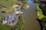 aerial;aerial-image;aerial-images;aerial-photo;aerial-photograph;aerial-photographs;aerial-photography;aerial-photos;aerial-view;aerial-views;aerials;Auckland;Auckland-region;Mercer;N.I.;N.Z.;New-Zealand;NI;North-Is;North-Island;NZ;Pukekawa-Quarry;quarries;quarry;river;rivers;South-Auckland;stone-quarry;Waikato-River;Winstone-Aggregates