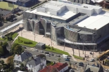 aerial;aerials;architectural;architecture;art-galleries;art-gallery;building;buildings;canterbury;christchurch;Christchurch-Art-Gallery;curve;curves;facade;glass;line;lines;metal;modern;modern-architecture;new;south-island;straight-line;straight-lines;window;windows