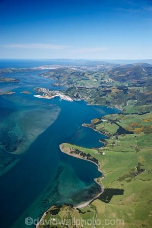 Acheron-Head;aerial;aerial-photo;aerial-photograph;aerial-photographs;aerial-photography;aerial-photos;aerial-view;aerial-views;aerials;Careys-Bay;Deborah-Bay;Dowling-Bay;Dunedin;Hamilton-Bay;harbor;harbors;harbour;harbours;N.Z.;New-Zealand;NZ;Otago;Otago-Harbor;Otago-Harbour;Port-Chalmers;Pulling-Point;S.I.;SI;South-Is.;South-Island