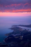 aerial;aerial-image;aerial-images;aerial-photo;aerial-photograph;aerial-photographs;aerial-photography;aerial-photos;aerial-view;aerial-views;aerials;cloud;clouds;Dunedin;dusk;evening;N.Z.;New-Zealand;night;night_time;nightfall;NZ;Otago;Otago-Harbor;Otago-Harbour;Otago-Peninsula;pink;South-Is;South-Island;Sth-Is;sunset;sunsets;Taiaroa-Head;Taiaroa-Heads;twilight