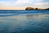 light-house;lighthouses;light-houses;lighthouse;coast;coastline;coastal;shoreline;shore;beach;beaches;headland;promontory;pastel;pastels;pink;sunset;dusk;Castle-Point-Lighthouse;Wairarapa;North-Island;Pacific;ocean;castlepoint