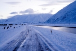 Canterbury;cold;dangerous;driving;freeze;freezing;ice;icy;icy-road;icy-roads;Mackenzie-Country;N.Z.;New-Zealand;NZ;Ohau-Canal;road-safety;S.I.;season;seasonal;seasons;SI;slippery;slippery-road;slippery-roads;snow;snowy;South-Canterbury;South-Island;tranpsotation;transport;white;winter;winter-driving;winter-driving-conditions;wintertime;wintery