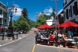 Cafe;cafes;restaurant;restaurants;outdoor;outdoors;outside;Trafalgar-Street;st;Cathedral;cathedrals;Nelson;dine;eat;dining;street;road;roadside;al-fresco