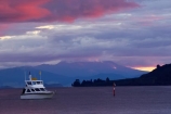 boat;boats;Central-North-Island;charter-boat;charter-boats;cloud;clouds;cloudy;cruise;cruises;dusk;evening;lake-lakes;Lake-Taupo;launch;launches;Mount-Tongariro;Mt-Tongariro;Mt.-Tongariro;N.I.;N.Z.;New-Zealand;NI;nightfall;North-Island;NZ;orange;sky;sunset;sunsets;Taupo;twilight;volcanic;volcano;volcanoes;water