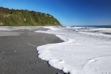 beach;beaches;coast;coastal;coastline;coastlines;coasts;foam;N.Z.;New-Zealand;NZ;ocean;oceans;Okarito;S.I.;sand;sandy;sea;seas;shore;shoreline;shorelines;shores;SI;South-Is.;South-Island;surf;Tasman-Sea;water;wave;waves;West-Coast;Westland