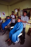 Barber-Shop;barber;shop;Sigatoka;Fiji;Fijian;blue;yellow;person;people;hair;cut;cutting;cutter;cutters;trimmer;trimmers;seat;sit;sitting;seated;stand;standing;work;job;working;customer;customers;client;clients;clientele;service