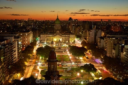 Argentina;Argentine-Republic;B.A.;BA;Barolo-Palace;Buenos-Aires;Congressional-Palaca;Congressional-Plaza;Congressional-Square;dark;dusk;evening;Latin-America;light;lighting;lights;Monserrat;night;night-time;night_time;nightfall;Palacio-Barolo;Palacio-de-la-Nacion;Palacio-del-Congresso;plaza;Plaza-del-Congreso;South-America;Sth-America;sunset;sunsets;twilight