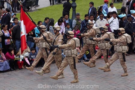 battledress;Peruvian;Peruvians;camouflage;camouflage-uniform;camouflage-uniforms;camouflaged;camouflaged-soldiers;combat-uniform;combat-uniforms;crowd;crowds;Cusco;Cuzco;Latin-America;military;military-parade;military-parades;parade;Parade-Square;parades;people;person;Peru;Peru-Flag;Peru-military;Peruvian-Flag;Peruvian-military;plaza;Plaza-de-Armas;Plaza-Mayor;Plaza-Mayor-del-Cusco;Plaza-Mayor-del-Cuzco;plazas;Republic-of-Peru;soldier;soldiers;South-America;Square-of-the-Warrior;Sth-America;uniform;uniforms;Weapons-Square