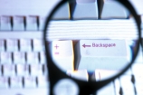 anxiety;back-space;backspace;backward;backwards;bigger;closer;crash;direction;do-again;enlarge;enlarged;error;fix;frustrated;go-back;i.t.;incorrect;it;magnified;magnify;mistake;overload;pathway;pressure;spam;strain;technology;tension;virus;which-way;work;wrong