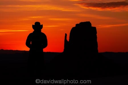 acubra;acubras;akubra;akubras;America;American-Southwest;Arizona;AZ;break-of-day;butte;buttes;Colorado-Plateau;Colorado-Plateau-Province;cowboy-hat;cowboy-hats;dawn;dawning;daybreak;East-Mitten;East-Mitten-Butte;first-light;geological;geology;hat;hats;Monument-Valley;Monument-Valley-Navajo-Tribal-Park;morning;Navajo-Indian-Reservation;Navajo-Nation;Navajo-Nation-Reservation;Navajo-Reservation;Oljato;Oljato-Monument-Valley;Oljato_Monument-Valley;orange;people;person;Right-Mitten;Right-Mitten-Butte;rock;rock-formation;rock-formations;rock-outcrop;rock-outcrops;rock-tor;rock-torr;rock-torrs;rock-tors;rocks;silhouette;silhouettes;South-west-United-States;South-west-US;South-west-USA;South-western-United-States;South-western-US;South-western-USA;Southwest-United-States;Southwest-US;Southwest-USA;Southwestern-United-States;Southwestern-US;Southwestern-USA;States;stone;sunrise;sunrises;sunup;The-Mittens;the-Southwest;tourism;tourist;tourists;TsÃ©-Bii-Ndzisgaii;twilight;U.S.A;United-States;United-States-of-America;unusual-natural-feature;unusual-natural-features;USA;UT;Utah;valley-of-the-rocks;visitor;visitors