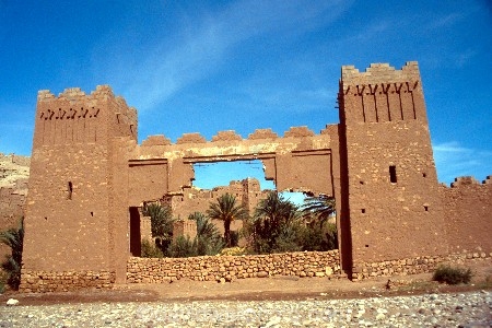 Ait-Benhaddou-Village;Southern-Atlas-Mountains;Morocco;North-Africa;moroccan;film-jesus-of-nazareth;film-set;mud;adobe;architecture;architectural;ruin;ruins;building;fort;forts;fortress
