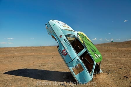 art;artwork;buried-car;Ceres;funny;humour;humourous;Peugeot;Republic-of-South-Africa;South-Africa;South-African-Republic;Southern-Africa;Tankwa-Karoo;Tankwa-Padstal;Western-Cape