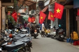 alley;alleys;alleyway;alleyways;Asia;Asian;back-street;back-streets;backstreet;backstreets;bike;bikes;flag;flags;Hanoi;Hanoi-Old-Quarter;lane;lanes;laneway;laneways;motorbike;motorbikes;motorcycle;motorcycles;motorscooter;motorscooters;Old-Quarter;park;parked;parking;people;person;red-flag;red-flags;row;rows;scooter;scooters;South-East-Asia;Southeast-Asia;step_through;step_throughs;street;street-scene;street-scenes;streets;Vietnam;Vietnam-Flag;Vietnam-Flags;Vietnamese;Vietnamese-Flag;Vietnamese-Flags