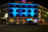 accommodation;blue;dark;dusk;evening;hotel;Hotel-Saigon-Morin;hotels;Hu;Hue;light;lighting;lights;night;night-time;night_time;North-Central-Coast;Tha-Thiên_Hu-Province;Thua-Thien_Hue-Province;tourism;twilight;Vietnam;Vietnamese;Asia