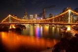 Australasia;Australia;Australian;Brisbane;Brisbane-River;dark;dusk;evening;light;lights;night;night-time;night_time;nightfall;Petrie-Bight;Qld;Queensland;river;rivers;sky;Story-Bridge;twilight