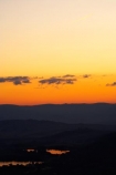 A.C.T.;ACT;Australia;Australian-Capital-Territory;Canberra;capital;capitals;dusk;evening;lake;Lake-BG;Lake-Burley-Griffin;lakes;Mount-Ainslie;Mt-Ainslie;Mt.-Ainslie;nightfall;orange;sky;sunset;sunsets;twilight;water