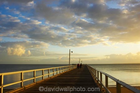 australasia;Australia;australian;coast;coastal;coastline;dawn;early-light;Fraser-Coast;Hervey-Bay;jetties;jetty;people;person;pier;piers;queensland;ray;rays;sun-rays;sunrays;sunrise;Urangan-pier;wharf;wharfs;wharves
