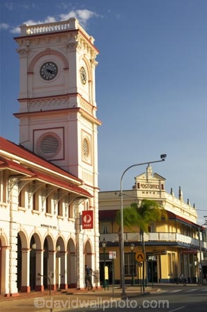 architectural;architecture;australasia;Australia;australian;building;buildings;character;clock-tower;clock-towers;colonial;heritage;historic;historical;Maryborough;old;Post-Office;post-offices;Queensland