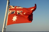 australasia;Australia;australian;Australian-Red-Ensign;blow;blowing;cruise;ferries;ferry;Flag;flags;flutter;Fraser-Island;icon;icons;Maritime;maritime-flag;Queensland;red-ensign;star;stars;symbol;symbols;union-jack;wind;windy
