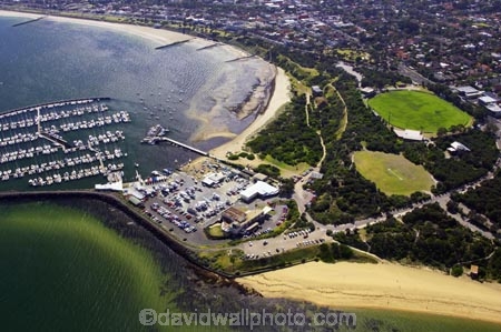 aerial;aerials;australasia;Australia;australian;beach;beaches;boat-harbor;boat-harbors;boat-harbour;boat-harbours;coast;coastal;hampton;hampton-pier;marina;marinas;Melbourne;picnic-point;Port-Phillip-Bay;Sandringham;Victoria