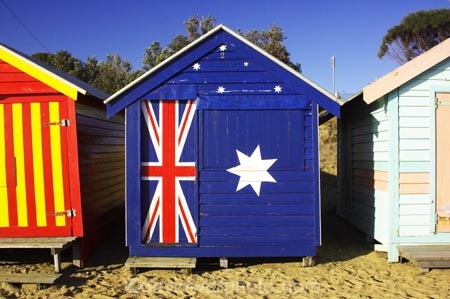 aussie-flag;aussie-flags;australasian;Australia;australian;australian-flag;australian-flags;bathing-box;Bathing-Boxes;bathing-hut;bathing-huts;beach;beach-box;beach-boxes;beach-hut;beach-huts;beaches;blue;bright;changing-box;changing-boxes;coast;coastal;coastline;color;colorful;colors;colour;Colourful;colours;crimson;dark-blue;different;flag;flags;Melbourne;Middle-Brighton-Beach;navy-blue;ocean;oceans;paint;painted;Port-Phillip-Bay;primary-color;primary-colors;primary-colour;primary-colours;red;sand;sandy;scarlet;sea;shed;sheds;shore;shoreline;sky-blue;star;stars;union-jack;union-jacks;victoria;waterfront;weather-board;weather-boards;weather_board;weather_boards;weatherboard;weatherboards;wood;wooden;yellow