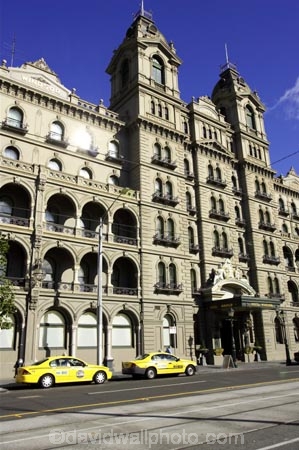 accommodation;arch;arches;australasian;Australia;australian;building;buildings;cab;facade;facades;historic;historical;history;hotel;hotels;Melbourne;old;spring-st;spring-street;taxi;taxicab;taxicabs;taxis;travel;Victoria;yellow-taxi;yellow-taxis
