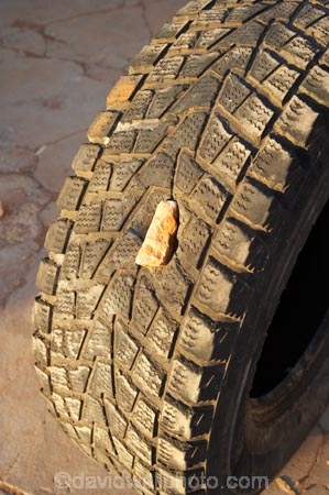 Australasia;Australia;Australian;Australian-Desert;Australian-Deserts;Australian-Outback;blowout;breakdown;broken-down;burst;damage;damaged;deflated;flat-tire;flat-tires;flat-tyre;flat-tyres;hazard;hazards;hole;holed;motoring;N.S.W.;New-South-Wales;NSW;Outback;Outback-Driving;Outback-Motoring;outback-travel;puncture;punctures;rock;rocks;ruin;ruined;tire;tires;travel;tyre;tyres