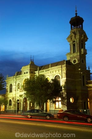 Argent-St;Argent-Street;Australasia;Australia;Australian;Australian-Desert;Australian-Deserts;Australian-Outback;Broken-Hill;building;buildings;dusk;heritage;historic;historic-building;historic-buildings;historical;historical-building;historical-buildings;history;light;lighting;N.S.W.;New-South-Wales;night;NSW;old;Outback;Silver-City;Town-Hall;tradition;traditional;twilight