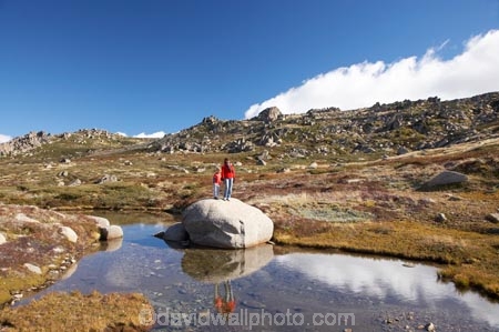 alpine;Australia;boulder;boulders;boy;boys;calm;child;children;families;family;hike;hiker;hikers;hiking;kid;kids;Kosciuszko-N.P.;Kosciuszko-National-Park;Kosciuszko-NP;Kosciuszko-Walk;little-boy;mother;mothers;mountain-stream;mountain-streams;mountains;N.S.W.;New-South-Wales;North-Rams-Head;NSW;people;person;placid;pond;ponds;pool;pools;quiet;Rams-Head-Range;reflection;reflections;rock;rocks;rocky;serene;small-boys;Small-Mountain-Tarn;smooth;Snowy-Mountains;Snowy-Mountains-Drive;South-New-South-Wales;Southern-New-South-Wales;still;tramp;tramper;trampers;tramping;tranquil;trek;treker;trekers;treking;trekker;trekkers;trekking;walk;walker;walkers;walking;water