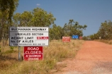 Australasia;Australia;Australian;Australian-Outback;back-country;backcountry;backwoods;Buchanan-Highway;Buchanan-Highway-sign;Buchanan-Highway-signs;country;countryside;geographic;geography;gravel-road;gravel-roads;metal-road;metal-roads;metalled-road;metalled-roads;N.T.;Northern-Territory;NT;Outback;raod-closed;remote;remoteness;road;road-sign;road-signs;roads;rural;sign;signs;Top-End;Victoria-Highway;wilderness