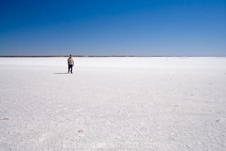 adventure;adventurous;alkalii-flat;alone;arid;Australasia;Australasian;Australia;Australian;Australian-Desert;Australian-Deserts;Australian-Outback;back-country;backcountry;basin;blue;bright;bright-white;dazzle;dazzling;Desert;deserts;desolate;dry-lake;dry-lakes;endorheric;endorheric-basin;endorheric-basins;endorheric-lake;extreme;flat;geography;glare;glary;hostile;isolated;lake;lake-bed;lake-beds;Lake-Hart;lakes;man;Outback;pan;pans;people;person;playa;playas;red-centre;remote;S.A.;SA;sabkha;saline;salt;salt-crust;salt-lake;salt-lakes;salt-pan;salt-pans;salt_pan;salt_pans;saltpan;saltpans;salty;solitary;solitude;solo;South-Australia;Stuart-Highway;walk;walking;white;Woomera-Prohibited-Area