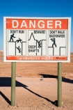 Australasian;Australia;Australian;Australian-Outback;Coober-Pedy;danger-sign;danger-signs;mine;mines;mining;opal-mine;opal-mines;Outback;red-centre;S.A.;SA;sign;signs;South-Australia;warning-sign;warning-signs