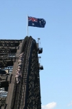 sydney;australia;bridge;flag;flags;climb;bridges;climber;silhouette;high;adventure;tourism;tourist;exciting;harbor;harbour;harbors;harbours;tourists;exciting;climbers;view-