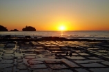 Australasian;Australia;Australian;break-of-day;calm;coast;coastal;coastline;coastlines;coasts;dawn;dawning;daybreak;Eaglehawk-Neck;first-light;foreshore;geological;geology;Island-of-Tasmania;landform;landforms;landscpape;morning;natural-rock-formation;natural-rock-formations;ocean;orange;Pirates-Bay;placid;quiet;reflection;reflections;rock;rock-formation;rock-formations;rock-outcrop;rock-outcrops;rocks;sea;serene;shore;shoreline;shorelines;shores;smooth;Southern-Tasmania;State-of-Tasmania;still;stone;sunrise;sunrises;sunup;Tas;Tasman-Peninsula;Tasman-Sea;Tasmania;Tessellated-Pavement;tranquil;twilight;unusual-landscape;unusual-landscapes;unusual-rock-formation;unusual-rock-formations;water