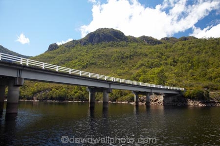 Australasian;Australia;Australian;bridge;bridges;curved-bridge;curved-bridges;Island-of-Tasmania;Lake-Rosebery;road-bridge;road-bridges;State-of-Tasmania;Tas;Tasmania;The-West;traffic-bridge;traffic-bridges;West-Tasmania;Western-Tasmania